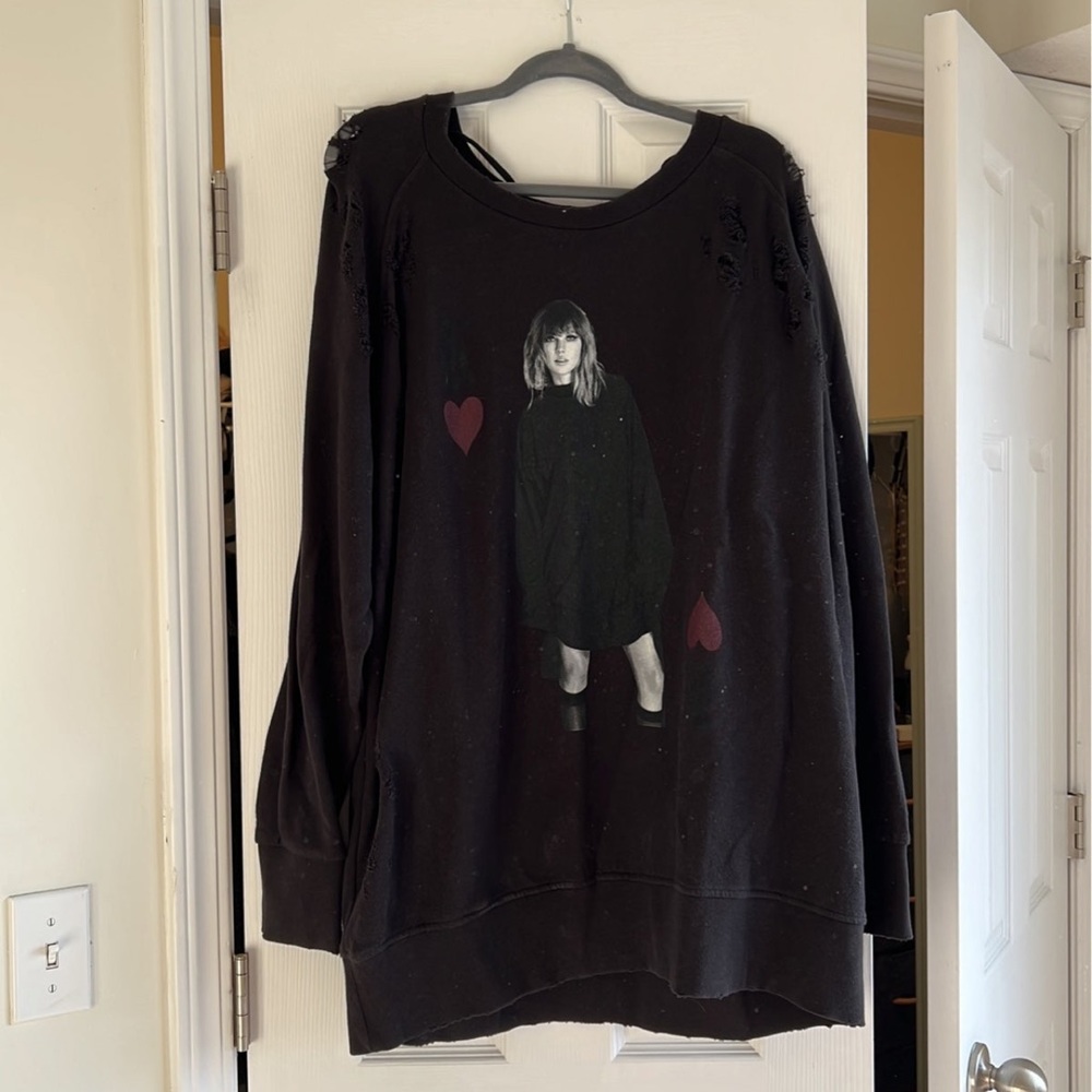Taylor Swift Reputation Sweatshirt Dress